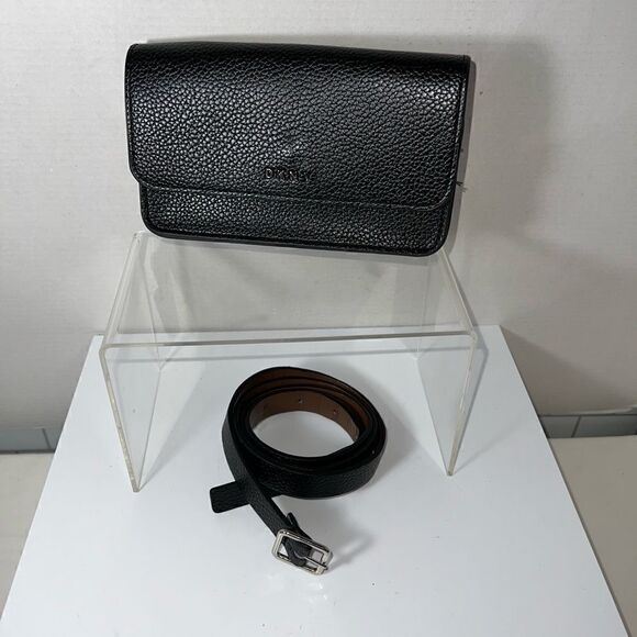 NWOT DKNY Leather Belt Bag - Picture 4 of 10